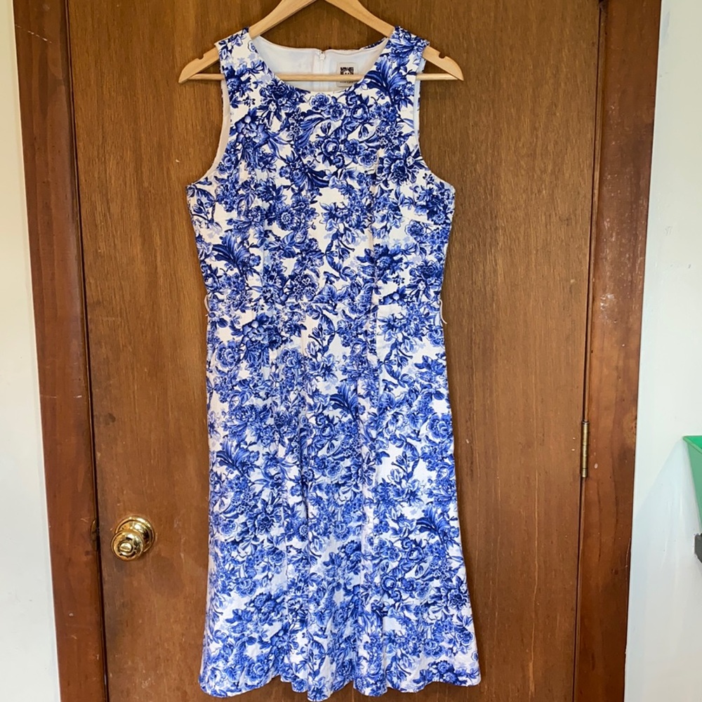 Anne Klein floral dress size 12